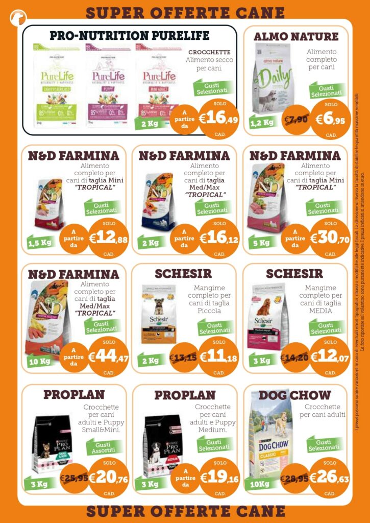 offerte per animali