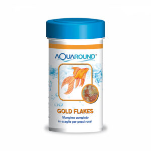 Aquaround gold flakes