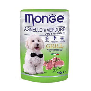 Monge grill dog - AGNELLO E VERDURE