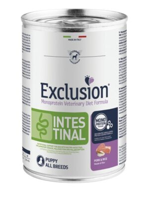 Exclusion diet puppy intestinal- umido - MAIALE E RISO