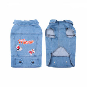 For fan pets giacca jeans cane minnie
