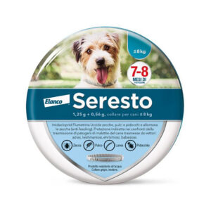 Bayer seresto collare antiparassitario cane 0-8kg