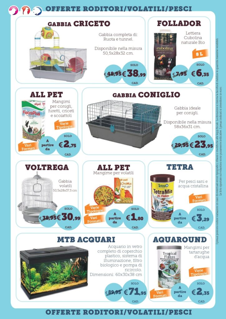 offerte per animali